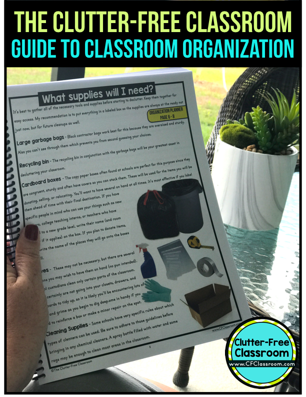 Classroom Organization and Storage Ideas for Busy Teachers on a Budget - This tip filled post shares how to declutter and organize an elementary classroom. Supply labels, baskets, bins, crates and boxes are all you need to store centers, games, manipulatives and more.