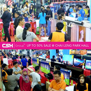 CSH Group Sale Up to 50% Discount at Chai Leng Park Multi Purpose Hall (21 July - 23 July 2017)