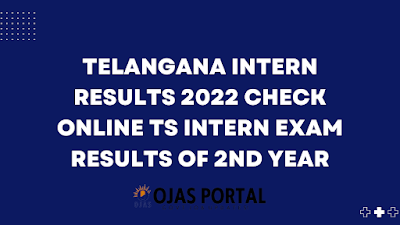 Telangana Intern Results 2022 Check Online TS Intern exam results of 2nd Year