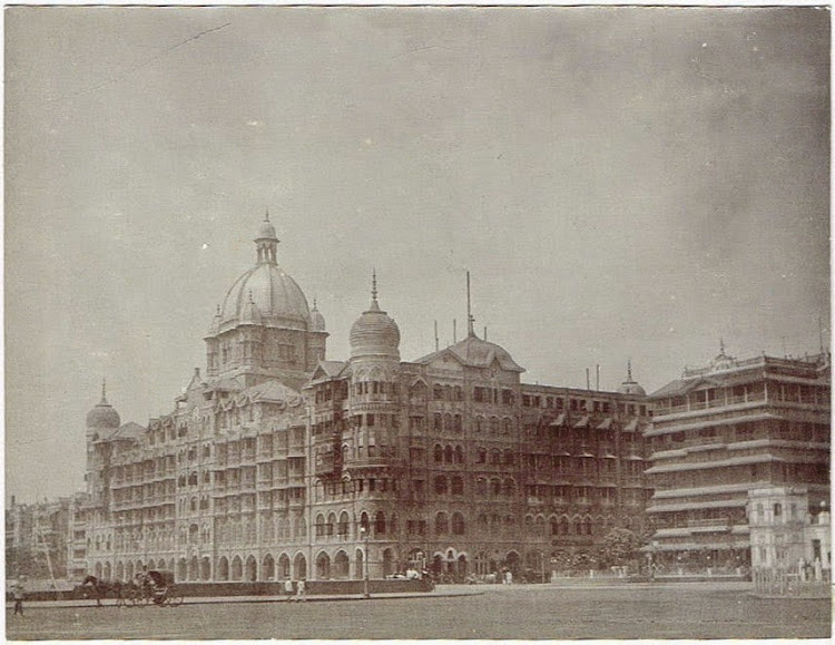 Taj Mahal Hotel in Bombay (Mumbai) c1905-10