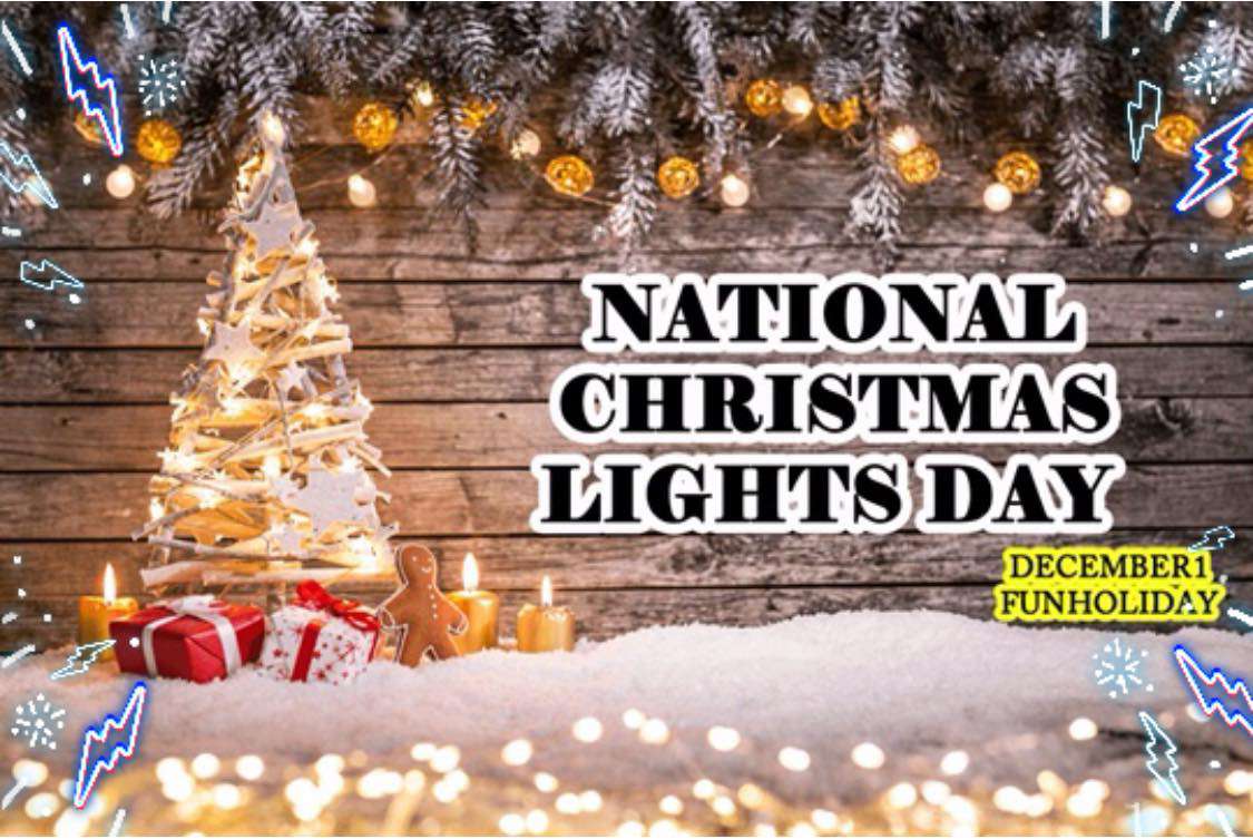 National Christmas Lights Day Wishes Photos