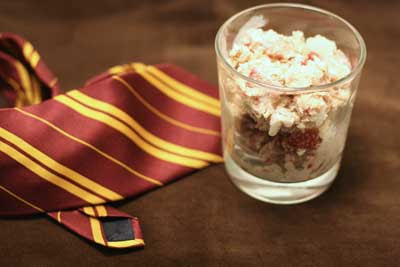 harry potter double strawberry ice cream