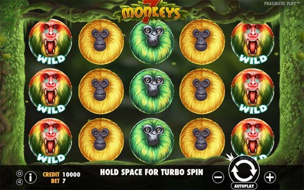 Main Gratis Slot Indonesia - 7 Monkeys (Pragmatic Play)