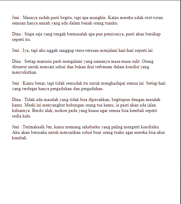 Contoh Naskah Drama Bahasa Jawa 10 Orang Contoh Chip