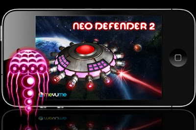 Neo Defender 2, game, screen, iphone