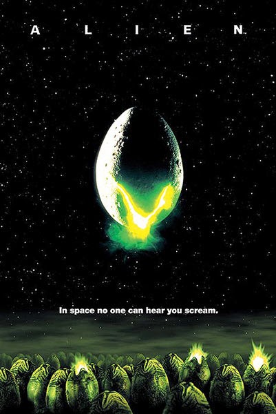 Poster Alien, el octavo pasajero