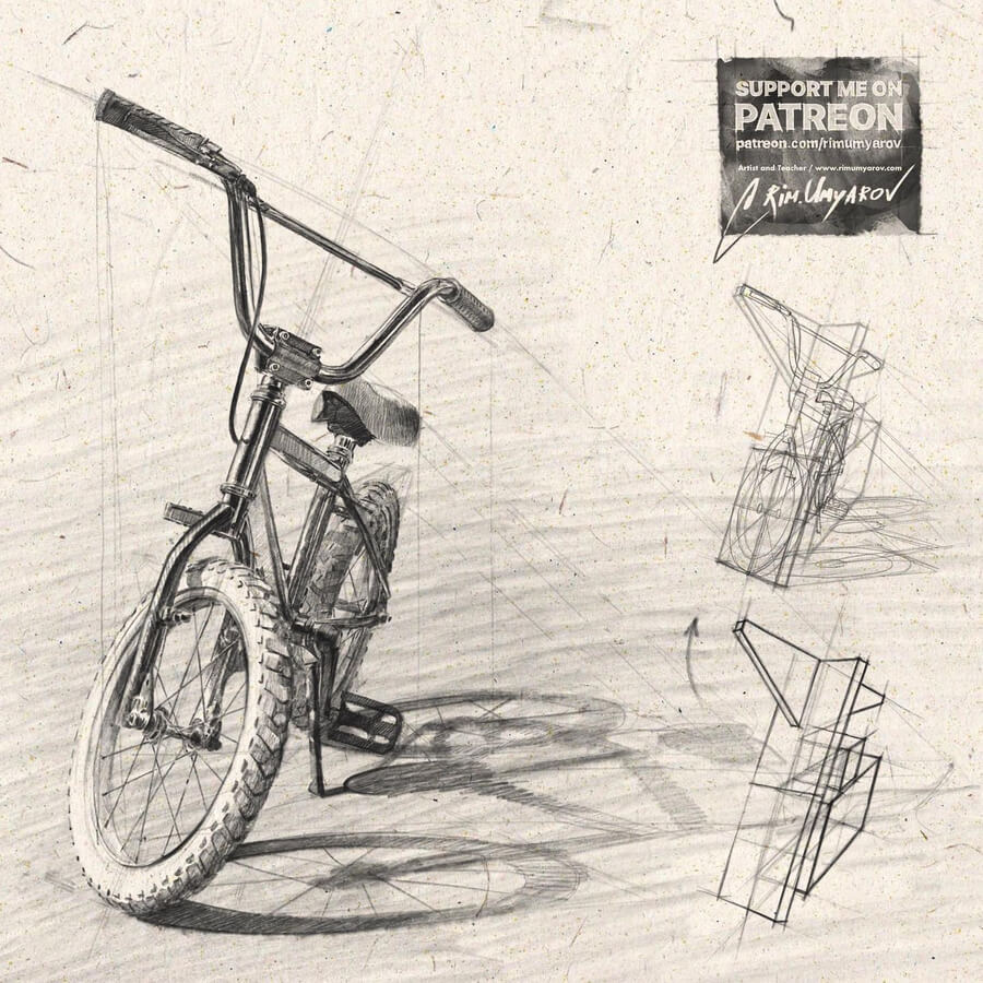 01-Realistic-bicycle-Rim-Rinatovich-Umyarov-www-designstack-co