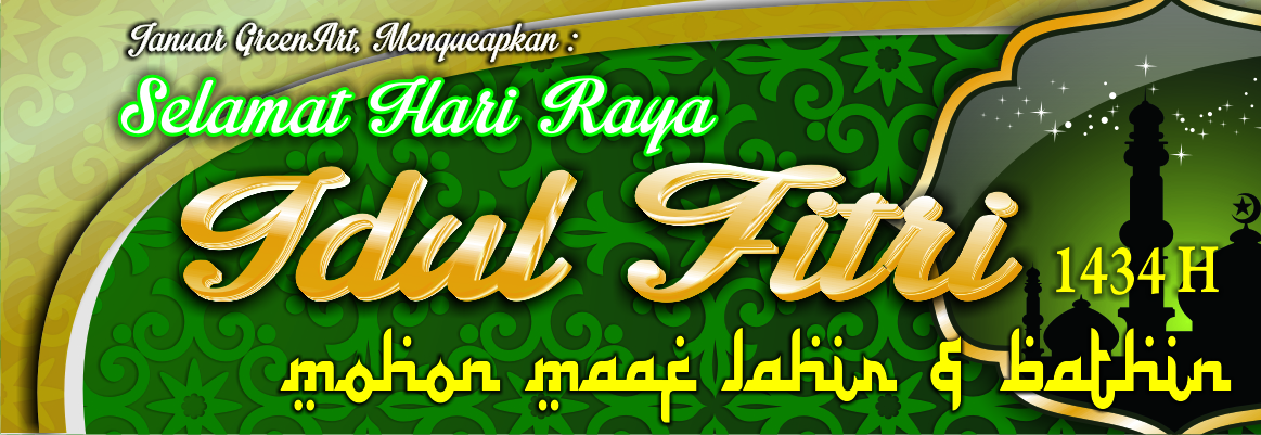 Banner Idul Fitri 1434 H