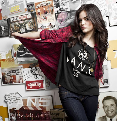 Lucy Hale's Vans Girls Photoshoot by Celina Kenyon