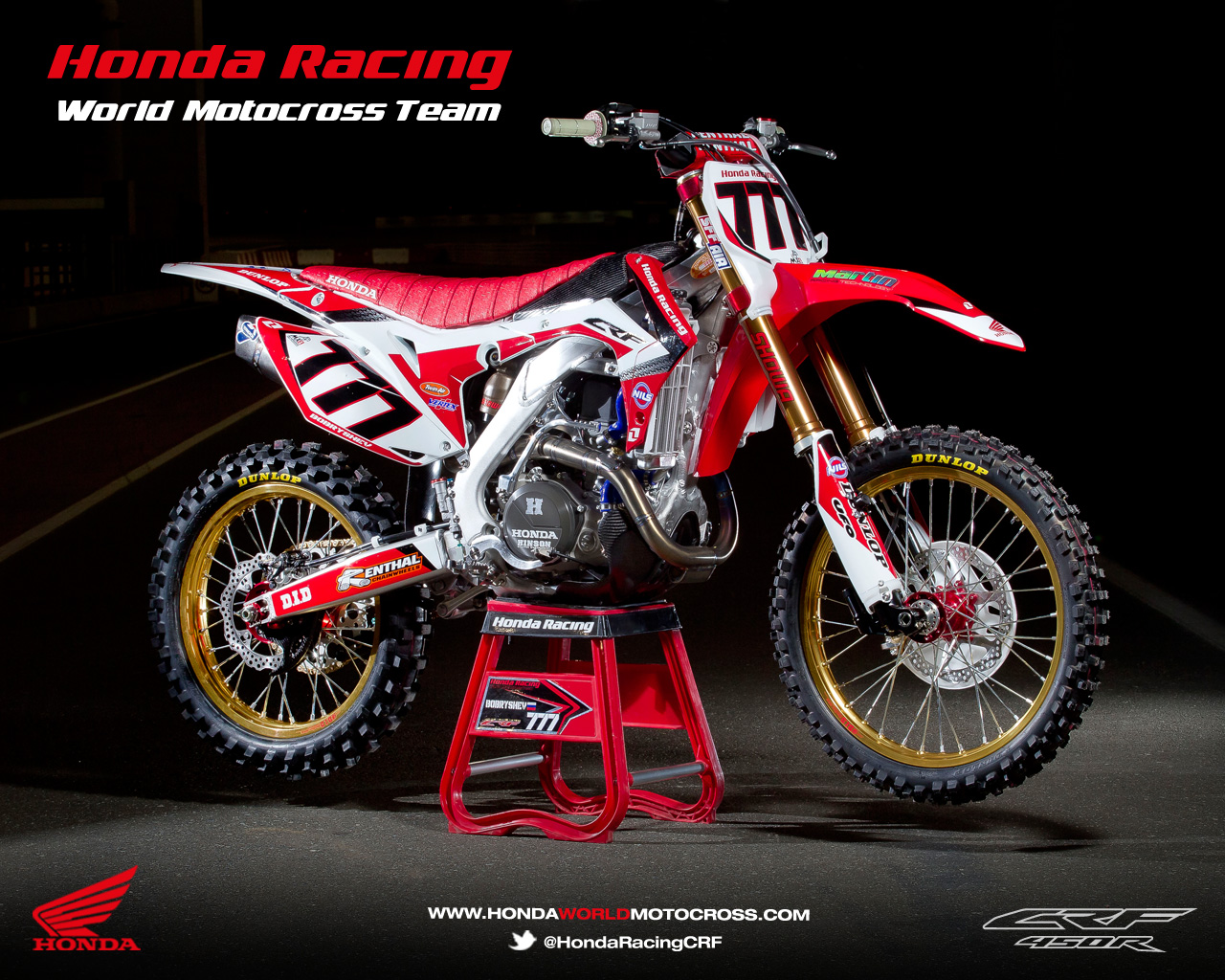 Racing Cafè: Honda CRF 450R World Motocross Team 2013