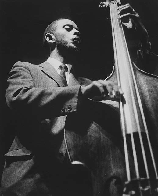 Percy Heath, New York Jazz Festival, Downing Stadium, Randall's Island (1956 - 1961 ) © Lisette Model Foundation, Inc.jpg