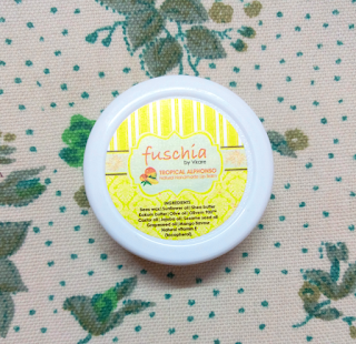 Review Natural Handmade LIP BALM in Tropical Alphanso by Fushia by Vkare