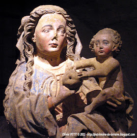 Vierge à l'Enfant. Vers 1450.