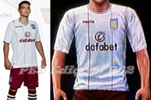 Uniforme Aston Villa Temporada 14/15 PES PS2