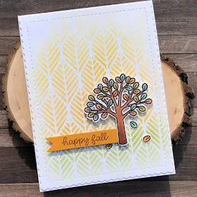 Sunny Studio Stamps: Woodsy Autumn Customer Card by Caren Bartholomew
