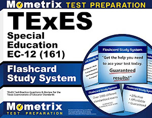 TExES Special Education EC-12 (161) Flashcard Study System: TExES Test Practice Questions & Review for the Texas Examinations of Educator Standards (Cards)