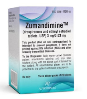 Zumandimine أقراص منع الحمل