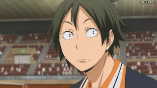 ハイキュー!! アニメ 第1期23話 山口忠 ピンチサーバー ジャンプフローター | HAIKYU!! Episode 23