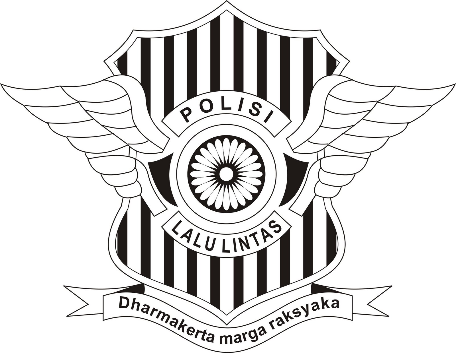 Logo Polisi Lalu Lintas Polantas Kumpulan Logo Lambang Indonesia