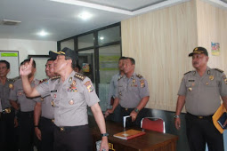 Persiapan Zona Integritas, Mulyadi Kaharni Kunjungi Polres Jayapura