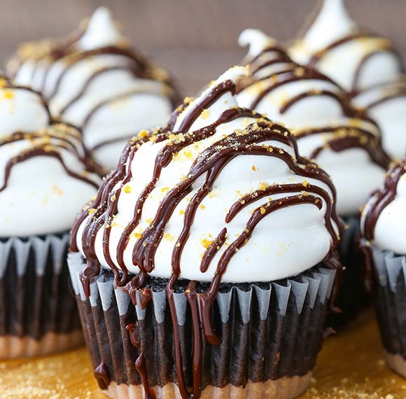 SMORES CUPCAKES