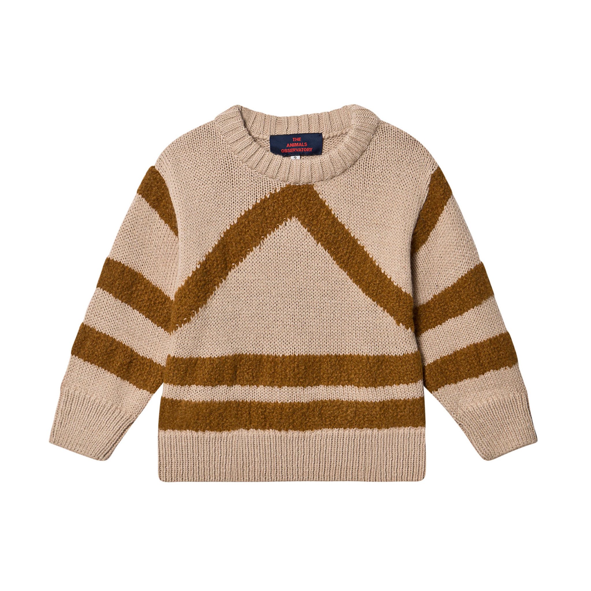 Soft Beige Kids Sweater from The Animal Observatory