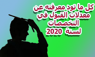 لكل الحائزين على شهادة البكالوريا كل ما تود معرفته عن معدلات القبول لسنة 2020