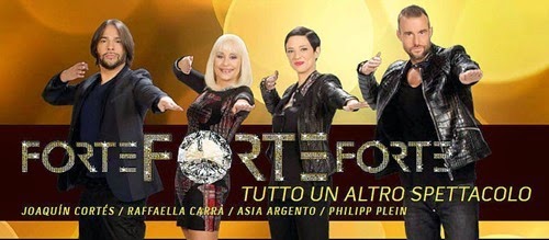 Forte Forte Forte - Raffaella Carrà, Asia Argento, Joaquin Cortés, Philipp Plein