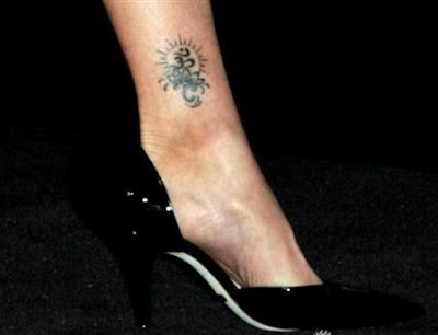 Women especially wear open footwear, and feet tattoo would be seen more 