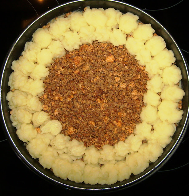 Pastel de carne y patatas