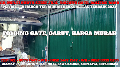 GAMBAR, DAFTAR, HARGA, PINTU, FOLDING GATE, PER METER, MURAH, TERBARU, GARUT, 2024