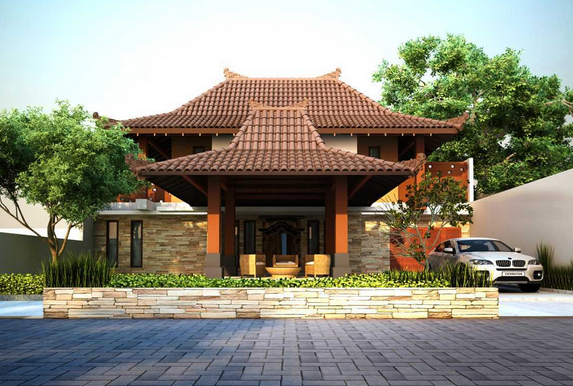 Desain Rumah  Etnik  Jawa  Modern  2019