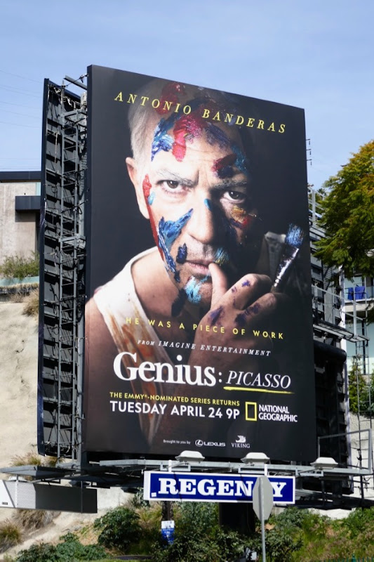 Genius Picasso billboard