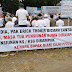Aksi Ratusan Pensiunan PT Krakatau Steel (KS Group) Menuntut Agar Hak Pensiunnya di Kembalikan 
