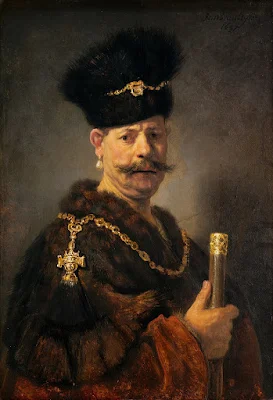 A Polish Nobleman (1637) painting Rembrandt