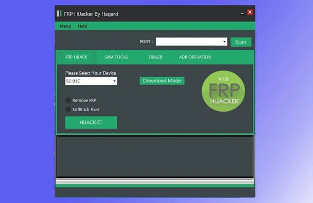 Samsung FRP Hijacker Tool 2023 By Hagard