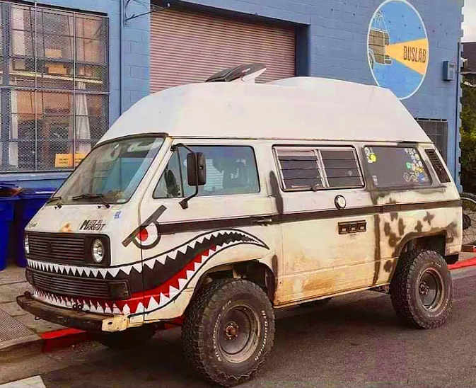 Sharktooth VW Type 25 Camper Van