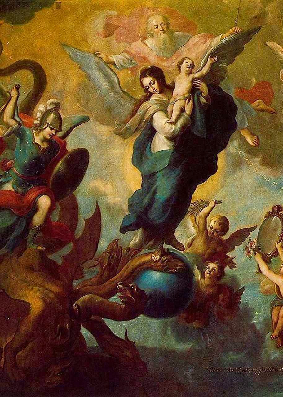 A Virgem do Apocalipse, Miguel Cabrera (1760)