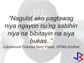 An OFW in Kuwait is scheduled to be executed tomorrow, January 26, 2017, but her kins are never losing hope and appealing to President Rodrigo Duterte to help help the OFW because they believe that she is innocent.  Jakatia Pawa, an OFW in Kuwait was sentenced to death for the murder of her employer's daughter.  On January 19, 2010, the Court of Cassation (Kuwait’s Supreme Court) affirmed the decision of the Court of Appeals sentencing Jakatia to death for killing the 22-year-old daughter of her Kuwaiti employer in 2007. The victim died of 28 stab wounds. The 32-year-old Overseas Filipino Worker (0FW) had been working for her employer for five years prior to the incident.      Her  family  is appealing to President Rodrigo Duterte to make a last hour attempt to save her life.  Lieutenant Colonel Gary Pawa said his sister Jakatia,  a domestic helper in Kuwait, told him in a phone call early Wednesday that her execution is scheduled on  Thursday.     (We spoke earlier and she was saying goodbye, she said she would be executed tomorrow, there are three of them),” he told InterAksyon in a phone interview.  Pawa said his 42-year-old sister was crying on the phone.   (I was surprised when she called up today to say she would be executed tomorrow),” he said,   Two months ago, he visited his sister  and her lawyer spoke to him of positive developments that might pave the way for her freedom this year.     However, Pawa still believe that his sister is innocent and President can still do something to save her sister from execution.   (We appeal to President Duterte to talk to Kuwait [authorities] to save the life of my sister),” he said.  The Philippine government-hired lawyers to represent Jakatia has also sought the assistance of the King of Spain,  a friend of the Amir of Kuwait, to try and convince him to commute the sentence for humanitarian reasons.  Former President Gloria Macapagal-Arroyo also wrote the Amir to spare Jakatia’s life. On her brothers phone conversation with Jakatia, the OFW bade goodbye  with a request to take good care of her kids.    A report by Maxxy Santiago, ABS-CBN Middle East News correspondent, said jail officials told Philippine Embassy officials about the execution scheduled at 7:30 Kuwait time (12:30 p.m. Manila time)   Follow Maxxy Santiago @maxxymize DFA top officials meeting with Kuwaiti CDA to discuss last ditch efforts to save Jakatia Pawa. Let's pray for Pawa! 12:07 PM - 25 Jan 2017 · Pasay City, National Capital Region   Retweets  11 like  Follow Maxxy Santiago @maxxymize Praying for a miracle that OFW Jakatia Pawa be spared from the gallows as she is set to be executed today along with 3 others in Kuwait. 12:04 PM - 25 Jan 2017 · Pasay City, National Capital Region   Retweets  22 likes   ©2017 THOUGHTSKOTO