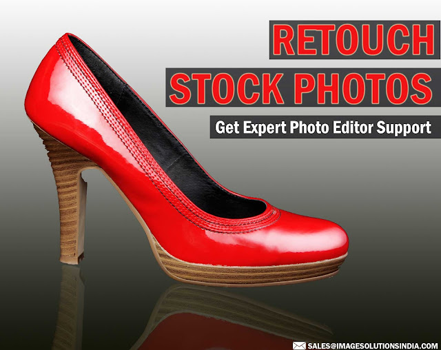 Stock image retouching services