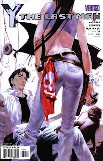 Y! The Last Man Y Yorick Brown Brian K. Vaughan Buttshot Issue 32