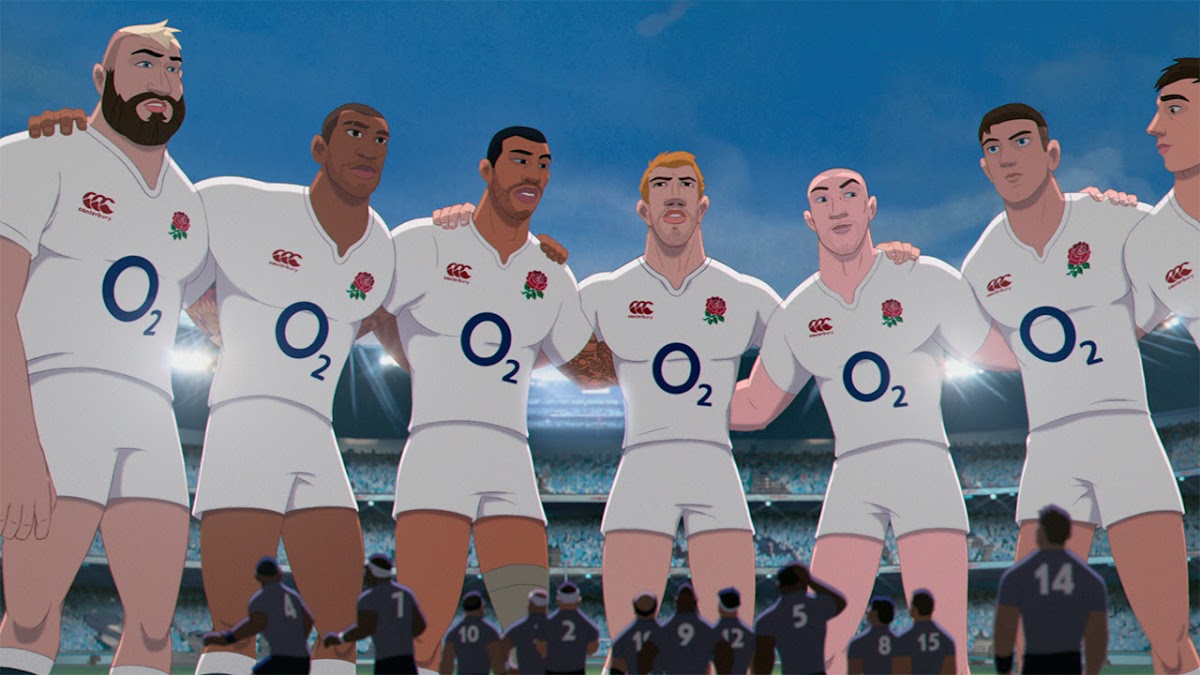 O2 - Make Them Giants. England Rugby Animation #WearTheRose