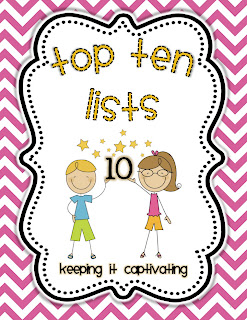 Top 10 Lists Literacy Center