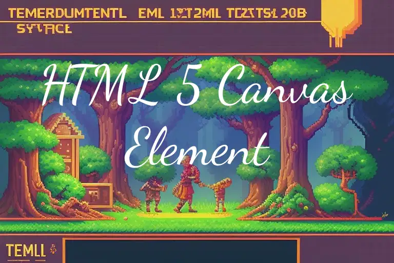 HTML 5 Canvas Element