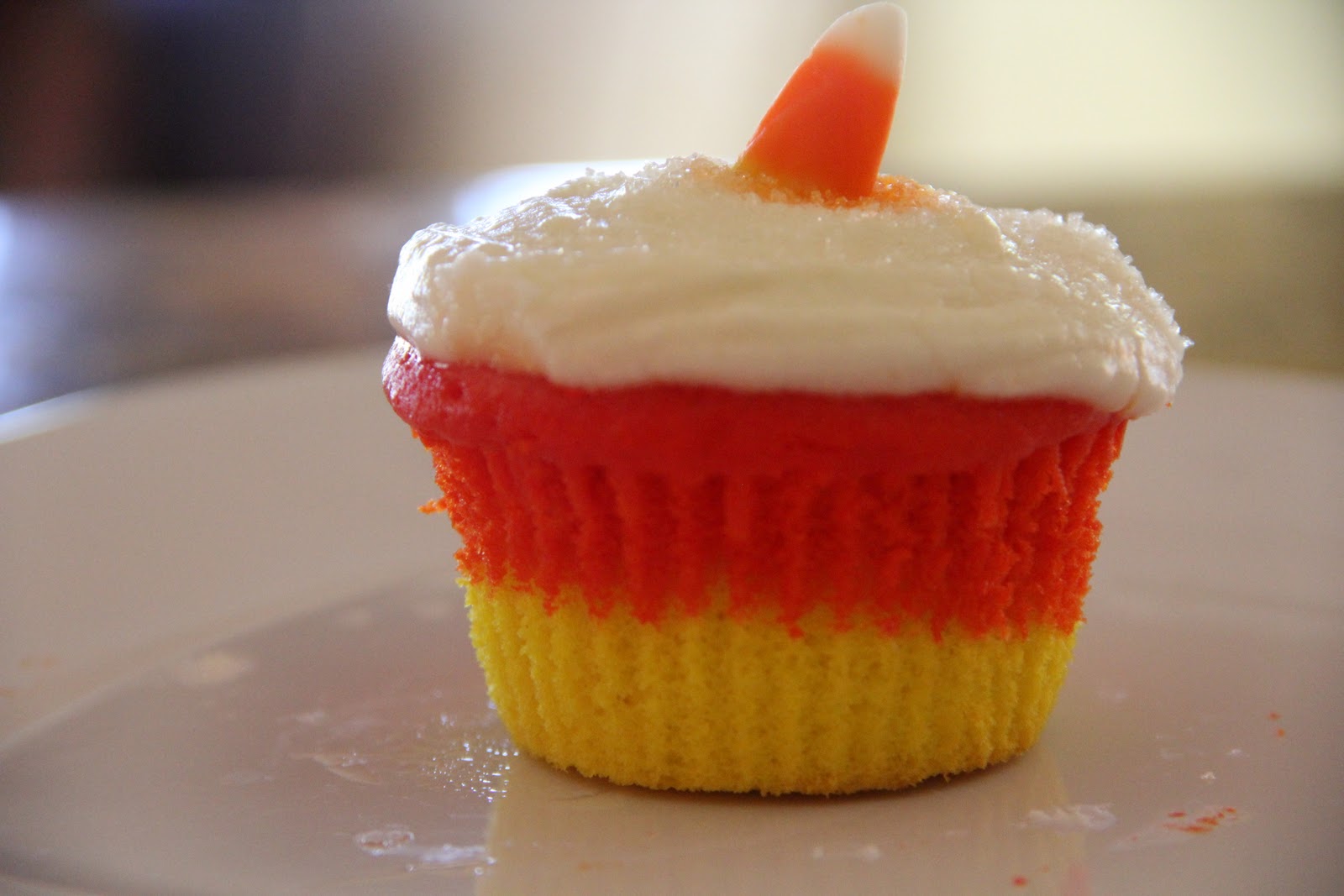 Candy Corn Cupcake Recipe