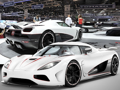The 2012 Koenigsegg Agera is designed with the minimalistic less is more 