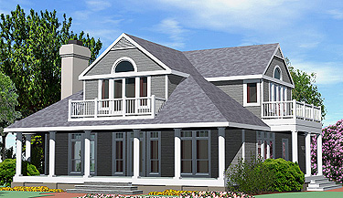 SOUTHERN COTTAGES HOUSE  PLANS  The Shingle Cottage