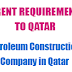 Job Opportunities | Petroleum Construction Company in Qatar