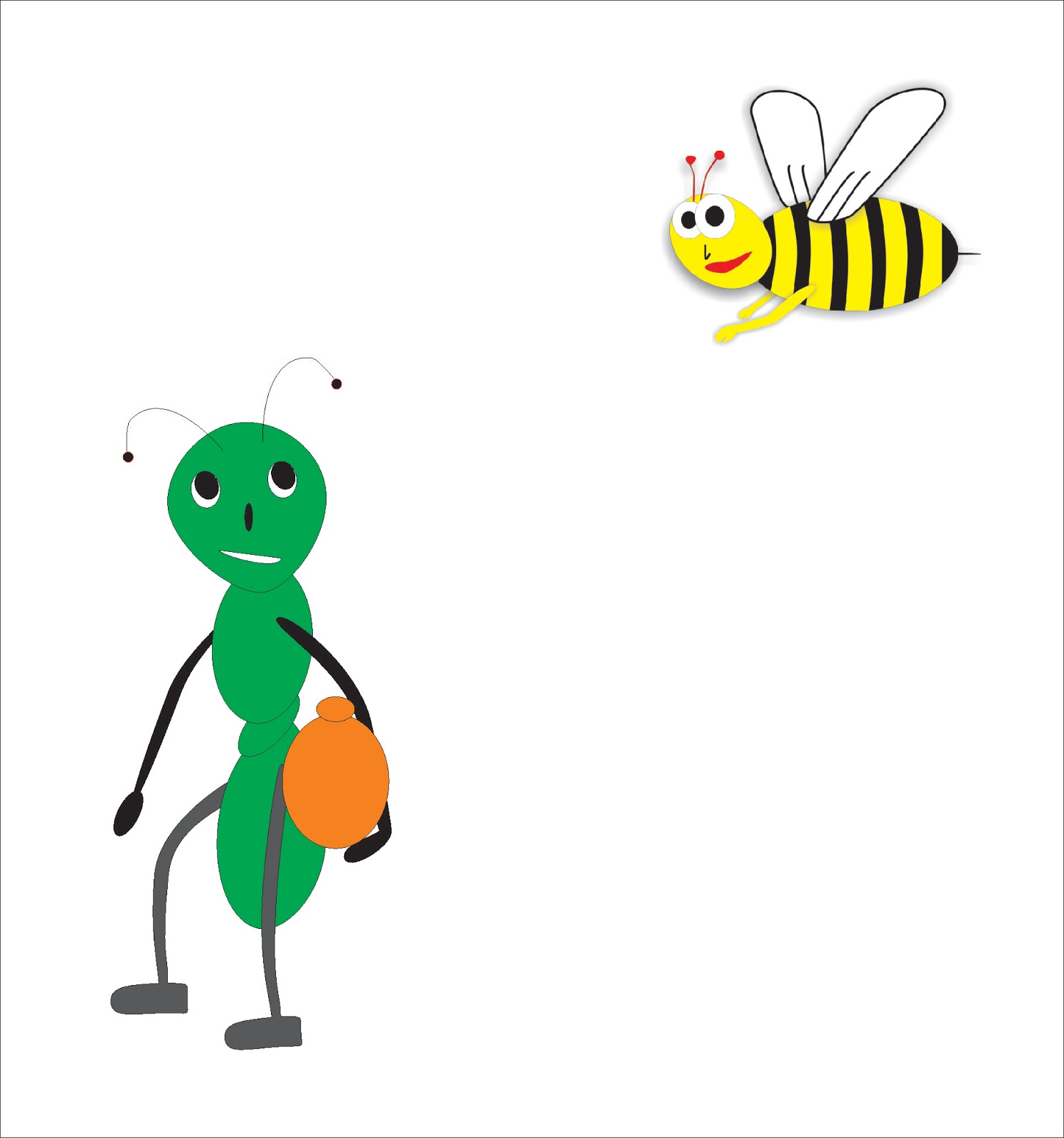 Semut Dan Lebah Cerita Tentang Semut