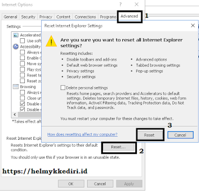 Mengatasi browser internet explorer tidak bisa download file